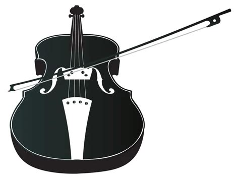 Double Bass Clipart Black And White