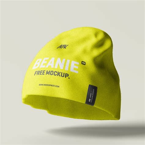 Free Beanie Hat Mockup Psd