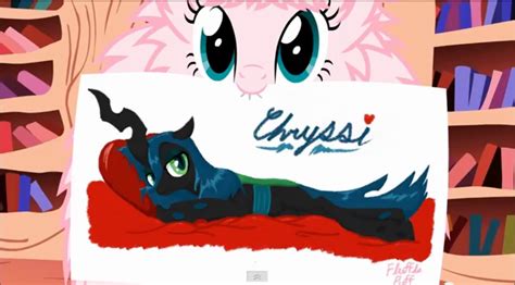 600754 Safe Artist Mixermike622 Queen Chrysalis Oc Oc Fluffle