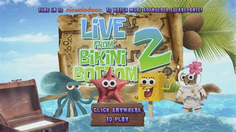 Spongebob Squarepants Live From Bikini Bottom Youtube