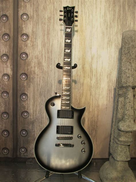 Esp Ltd Deluxe Ec 1000 Silverburst Active Emg International Bidders