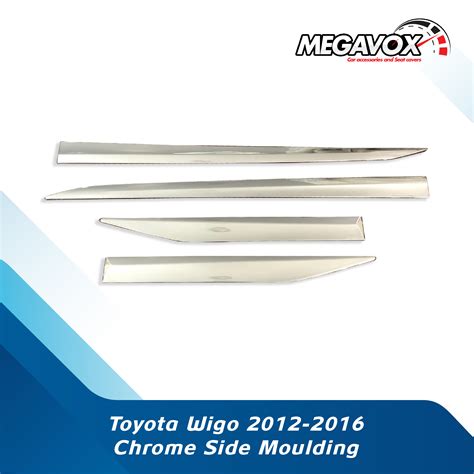 Toyota Wigo Chrome Side Moulding Lazada Ph