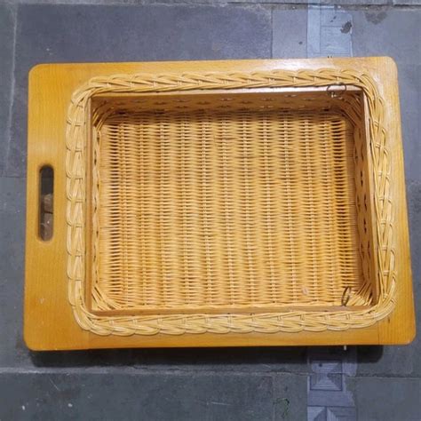 Brown Inch Pinewood Basket For Storage And Transport At Rs In