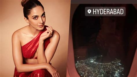 After A Well Spent Sunday Kiara Advani Lands In Hyderabad For Game