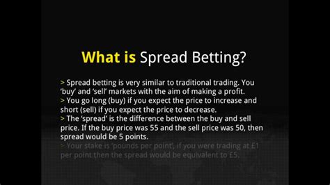 Spread Betting Explained Financial Spread Betting Youtube