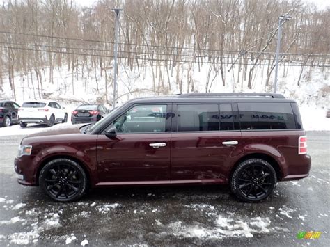 Burgundy Velvet Ford Flex Sel Awd Exterior Photo