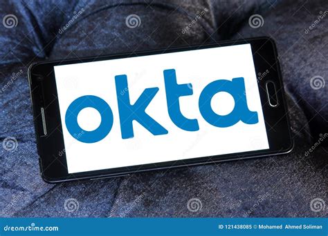 Okta Company Logo Editorial Image Image Of Mobile Digital 121438085