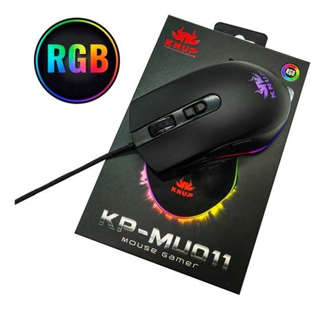 Mouse Gamer Rgb Knup Kp Mu Produtos Eletr Nicos E Acess Rios