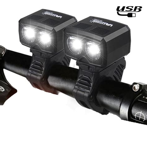 Waterdichte Usb Koplamp Fiets Lamp X Xm T Led Fi Grandado