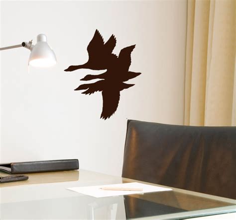 Flying Duck Wall Decal hunting decor lodge by HouseHoldWords