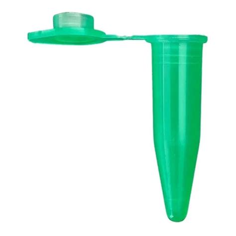 Microtubo Tipo Eppendorf Cap 0 5Ml Graduado Verde Pp Autoc No Shoptime