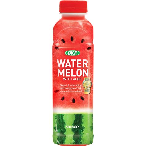 Okf Watermelon With Aloe Pulp Shop Juice At H E B