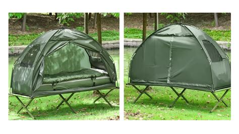 1 Person Foldable Camping Tent Picnic Outdoor Hiking Bed Cot W Sleeping