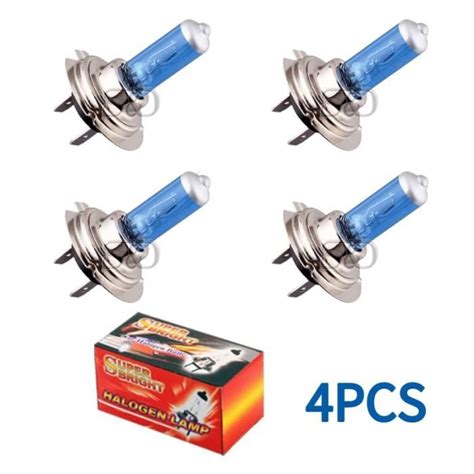 Ampoules antibrouillard halogènes H7 100W 12V 55W 2 pièces lumière