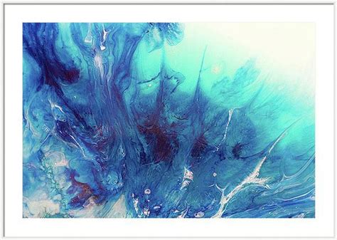 Aqua Blue Painting at PaintingValley.com | Explore collection of Aqua ...