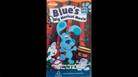 Blue's Clues Big Musical VHS