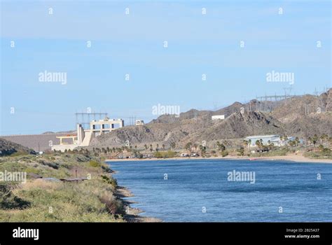 Davis Dam Hydroelectric Power Plant On The Arizona Side Of The Colorado