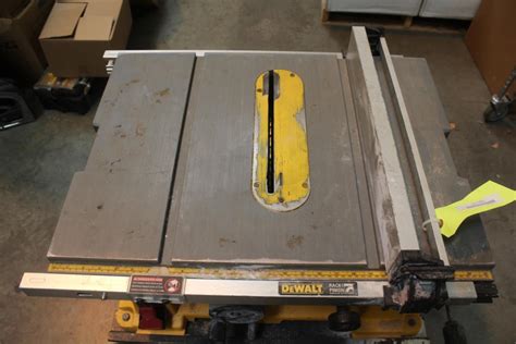 Dewalt Dw744 10 Inch Job Site Table Saw Property Room