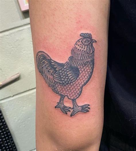 30 Wonderful Chicken Tattoos You Must Love Xuzinuo