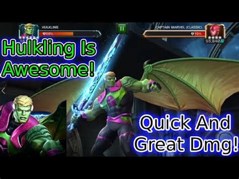 6 Star Rank 2 Hulkling Gameplay Great Damage And Decent Utility Best