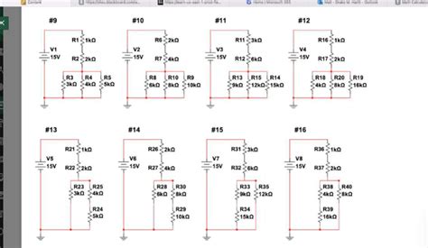 Solved Solve The Following Circuits Tutorbin