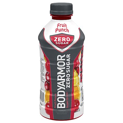 Body Armor Super Drink Zero Sugar Fruit Punch Fl Oz Shop Hays