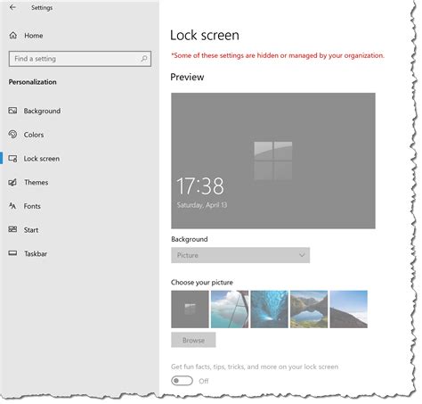 How To Set Windows 10 Lock Screen And Background Picture With Intune Mobile First Cloud First