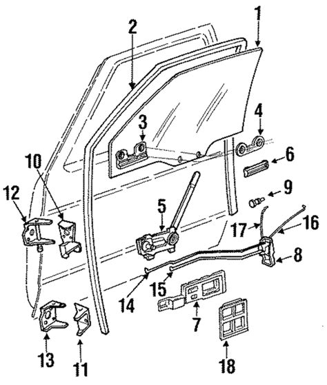 15960868 Window Channel 1984 1994 Gm Gmpartsnow