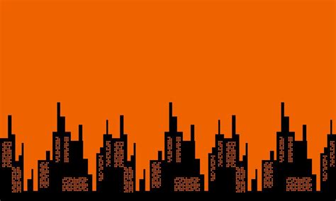 vector illustration of cityscape silhouette background 13336708 Vector ...