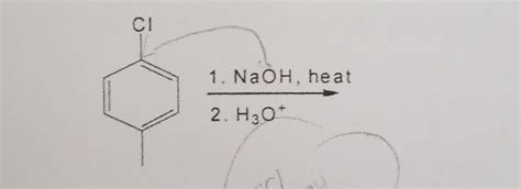 Solved Ci Naoh Heat H O Chegg