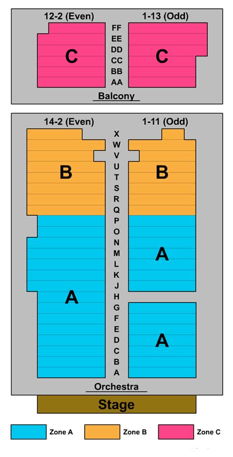 Orpheum Theatre Boston Seating Plan | Cabinets Matttroy