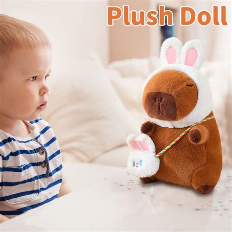 Adorable 20-Inch Plush Capibara Doll - Perfect Gift for Kids and