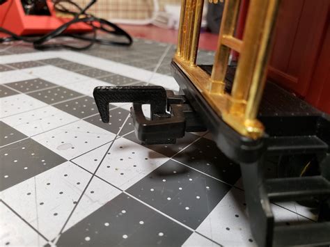 bright train coupler hook  agizmo   stl model