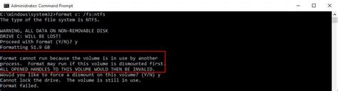 How To Format Hard Drive From Command Prompt In Windows