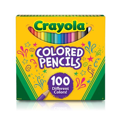 50 Crayola Colored Pencils Art