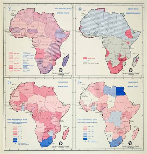 Thematic Map Of Africa