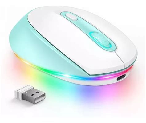 Mouse Seenda Inal Mbrico Ultra Silencioso Con Luz Led Mxo Cuotas Sin