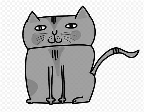 Gato Gris Png Klipartz