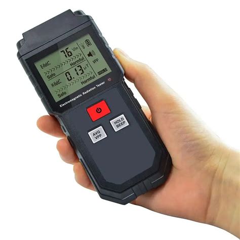 New Electromagnetic Radiation Tester Digital Lcd Emf Instrument Detector Dropshipping In