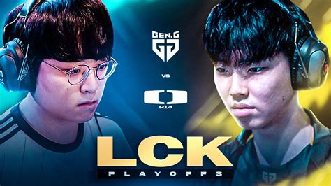 Lck Playofflarinda Efsane Ma Lar D N Yor Geng Vs Dk Lck Anal Z Youtube