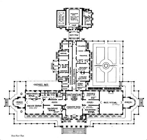 Mansion Floor Plans