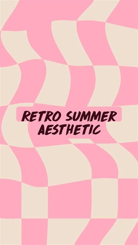 Retro Summer Aesthetic | Retro summer, 80s aesthetic retro, Summer ...