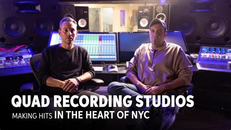Studio Tour: Quad Recording Studios - InSync