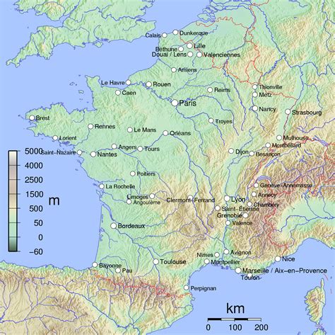 Villes De France Carte ≡ Voyage Carte Plan