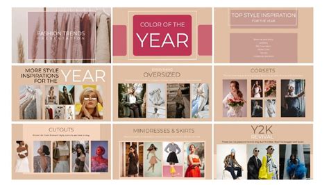 Fashion Trends Presentation in PowerPoint, PDF, Google Slides ...