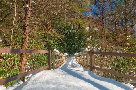 Hickory Run Winter Bridge by boldfrontiers on DeviantArt