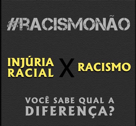 Entenda a diferença entre injúria racial e crime de racismo Codó Notícias