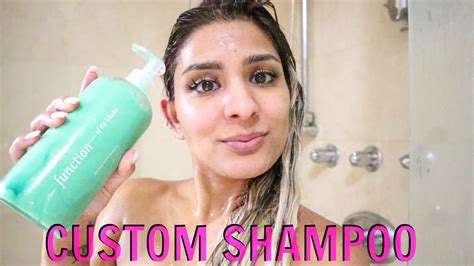 Trying Custom Shampoo And Conditioner Youtube