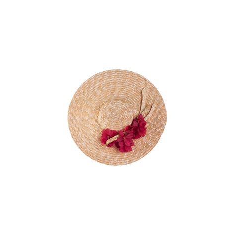 Chapeau Petit Proven Al Mila Paille Naturelle Traclet Reference