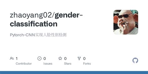 Gender Classificationmainpy At Main · Zhaoyang02gender